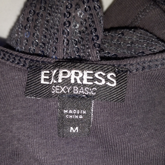 Express SZ Medium Sexy Basic RN 55285 Hand Wash Separately Lay flat to dry - Picture 2 of 5